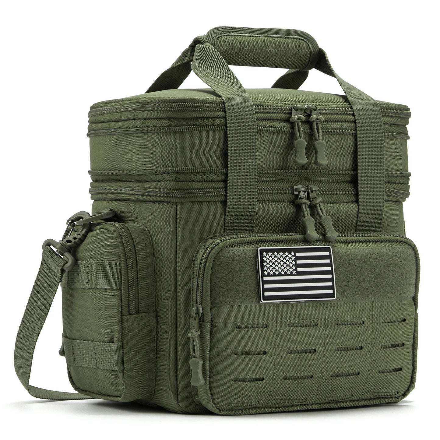 Tactical Lunch Box Expandable 18L Insulated Cooler Bag Leak Proof