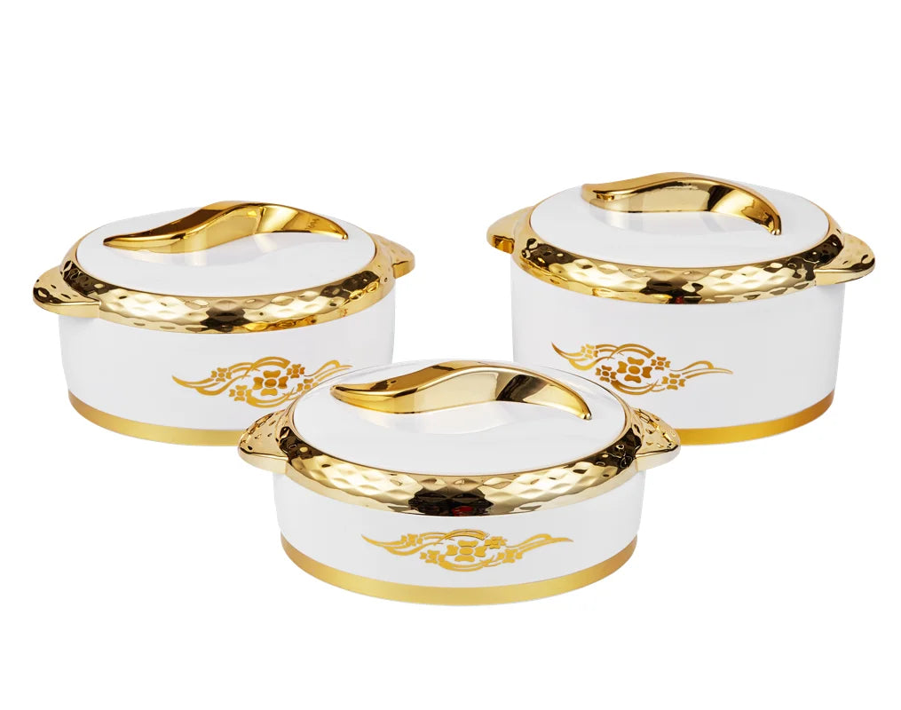 3Pcs/Set 1.5/2/2.5 Liter Food Warmer Thermal Insulation Hot Pot Ramadan Event Lunch Box